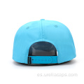 Gorro snapback de algodón con parche